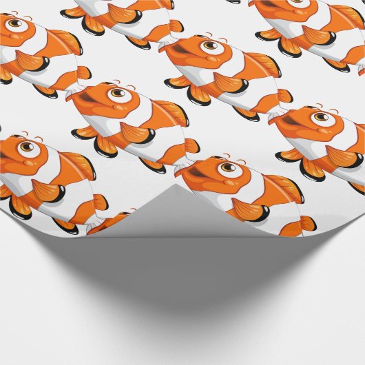 Ein nemo Fisch Geschenkpapier (Ecke)