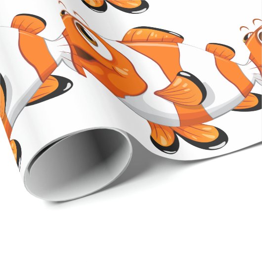 Ein nemo Fisch Geschenkpapier (Rolleneckpunkt)