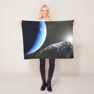 Ein Neptun ist ein winziges Mondlager. Fleecedecke