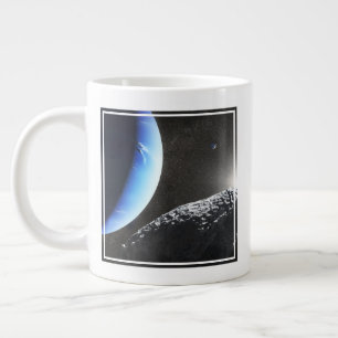 Ein Neptun ist ein winziges Mondlager. Jumbo-Tasse
