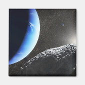 Ein Neptun ist ein winziges Mondlager. Magnet (Vorne)