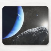 Ein Neptun ist ein winziges Mondlager. Mousepad (Vorne)
