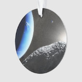 Ein Neptun ist ein winziges Mondlager. Ornament (Vorderseite)