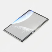 Ein Neptun ist ein winziges Mondlager. Post-it Klebezettel (angewinkelt)