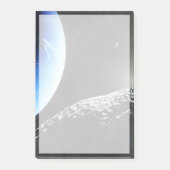 Ein Neptun ist ein winziges Mondlager. Post-it Klebezettel (Vorderseite)