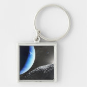 Ein Neptun ist ein winziges Mondlager. Schlüsselanhänger (Vorne)