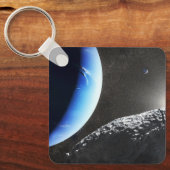 Ein Neptun ist ein winziges Mondlager. Schlüsselanhänger (Vorderseite)