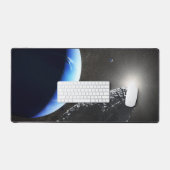 Ein Neptun ist ein winziges Mondlager. Schreibtischunterlage (Tastatur & Maus)
