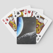 Ein Neptun ist ein winziges Mondlager. Spielkarten (Rückseite)