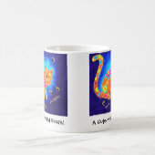 Ein nett erforderlicher Bruch! - Glückliche blaue Kaffeetasse (Mittel)