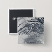 Ein Netz von Wolken über dem Pazifik Button (Vorne & Hinten)