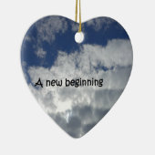 Ein neuer Anfang Keramik Ornament (Rechts)