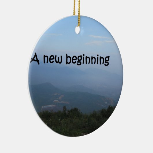 Ein neuer Anfang Keramikornament (Rechts)