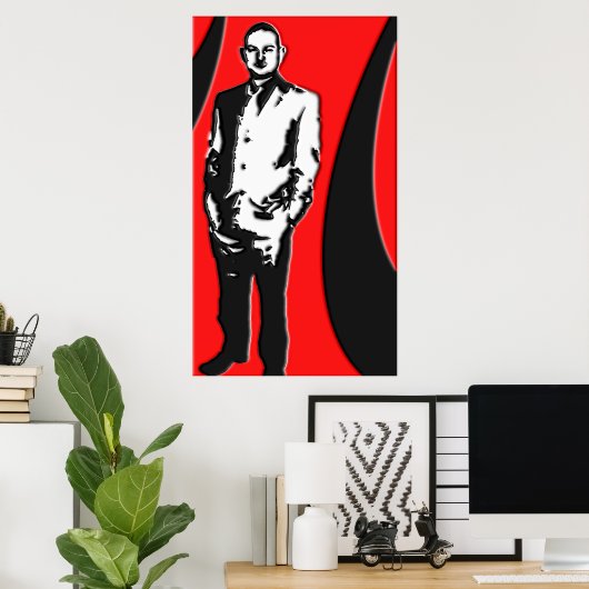 Ein neuer Anzug Poster (Heimbüro)