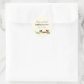 Ein neuer Ei-Gefälligkeitsaufkleber oder Aufkleber (Tasche)