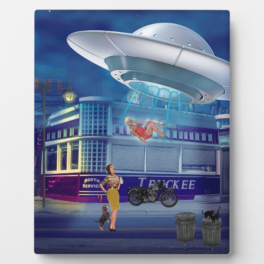 Ein neuer Flugbegleiter Fotoplatte (Vorderseite)