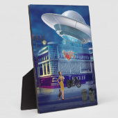 Ein neuer Flugbegleiter Fotoplatte (Seite)