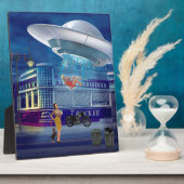 Ein neuer Flugbegleiter Fotoplatte (Seite)