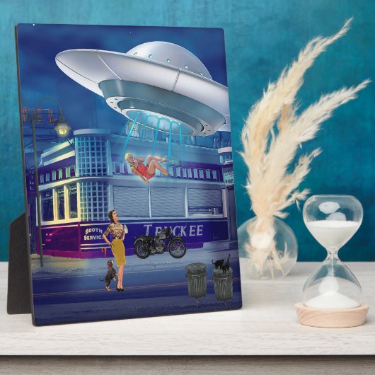 Ein neuer Flugbegleiter Fotoplatte (Seite)