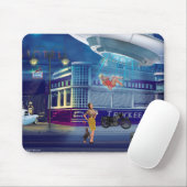Ein neuer Flugbegleiter Mousepad (Mit Mouse)