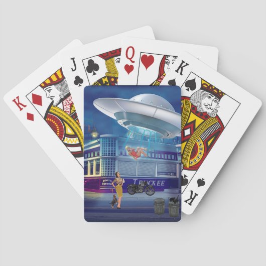 Ein neuer Flugbegleiter Spielkarten (Rückseite)