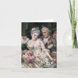 Ein neuer Korb von Blume Karte