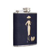 Ein neuer Look Vintag der 1950er Jahre Flachmann (Rechts)