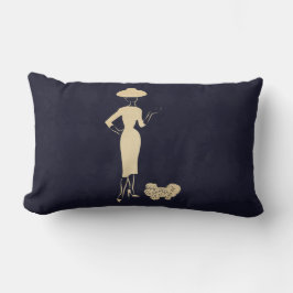 Ein neuer Look Vintag der 1950er Jahre Lendenkissen