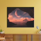 Ein neuer Morgen Leinwanddruck (Insitu (Wohnzimmer))