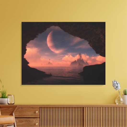 Ein neuer Morgen Leinwanddruck (Insitu (Wohnzimmer))