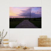 Ein neuer Morgen Poster (Küche)