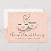 Ein neuer Plan bringt die Änderung der Pläne zur E Einladung (Vorne/Hinten)