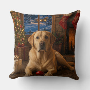 Ein neuer roter Ball, Labrador Retriever Urlaub Wu Kissen