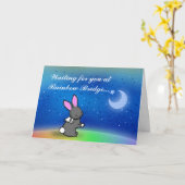 EIN NEUER STERN KARTE (Gelbe Blume)