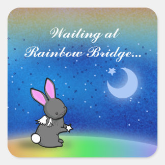 EIN NEUER STERN QUADRATISCHER AUFKLEBER