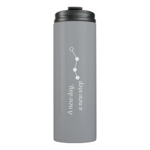 Ein neuer Tag, ein neuer Schritt Modern Thermosbecher