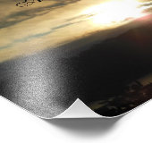 Ein neuer Tag für Sonnenaufgang Fotodruck (Ecke)