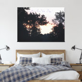 Ein neuer Tag Leinwanddruck (Insitu (Schlafzimmer))