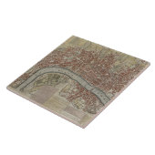 Ein neuer und genauer Plan der Städte von London Fliese (Seite)