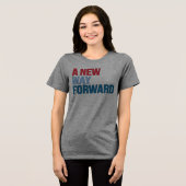 Ein neuer Weg nach vorne Tri-Blend Shirt (Vorderseite voll)