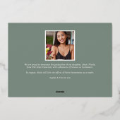 Ein neuer Winkel | Ankündigung von Foto-Abschluss (Rückseite)