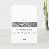 Ein neues Abenteuer beginnt - Auf Wiedersehen Kart Karte (Rückseite)