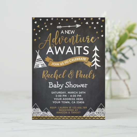 Ein neues Abenteuer erwartet die Einladung der Bab (Stehend Vorderseite)