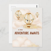 Ein neues Abenteuer wartet auf Neutrale Postkarte (Vorne/Hinten)