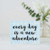 Ein neues Adventure-Angebot Postkarte (Stehend Vorderseite)