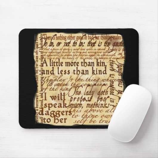 Ein neues Drama - Hamlet Mousepad (Mit Mouse)