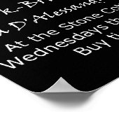 Ein neues Drama-Poster Poster (Ecke)