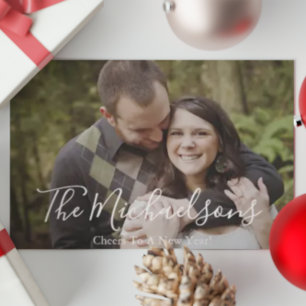 Ein neues Foto Feiertagskarte