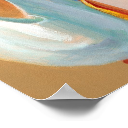 Ein neues Gebot Jesu Poster (Ecke)