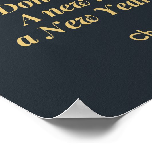 Ein neues Herz für das neue Jahr Charles Dickens Z Poster (Ecke)